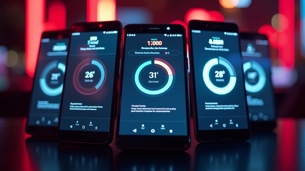 Diversi smartphone compatibili in un contesto casino con accesso rapido